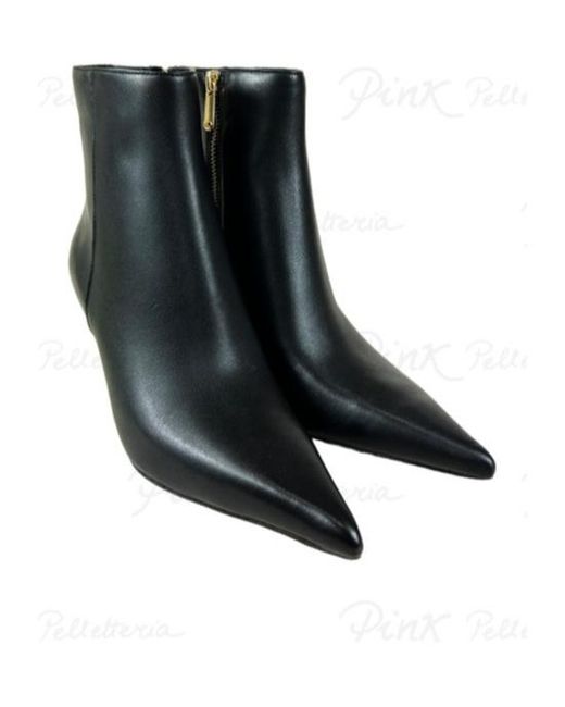 Michael Kors Black Michael Luna Heeled Ankle Boots