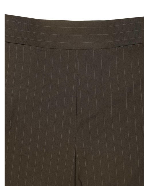 Vivienne Westwood Green Striped Button Shorts