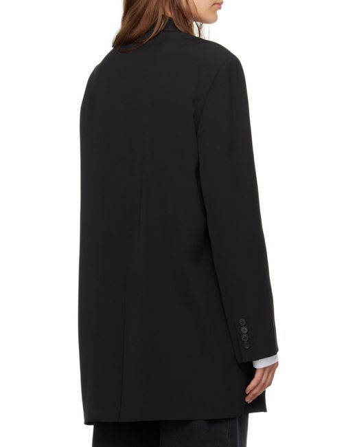 The Row Blue Obine Single-Breasted Blazer