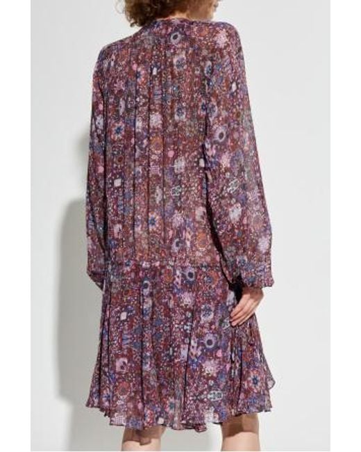 Isabel Marant Purple Short Dresses