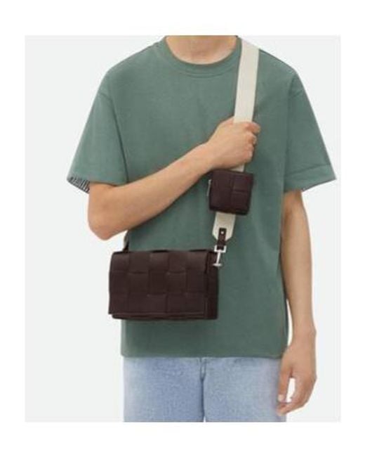 Bottega Veneta Brown Cassette With Versatile Strap for men