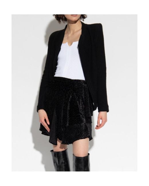 IRO Black Belt Casual Jacket
