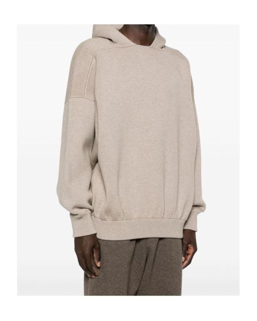 Fear Of God Natural Hooded Sweater for men