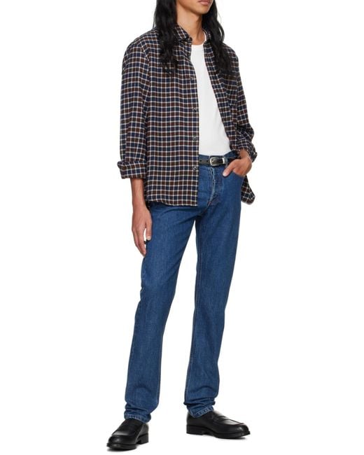 A.P.C. Black Trek Shirt for men