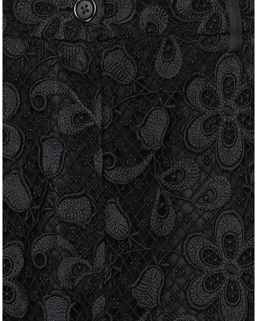 Dolce & Gabbana Black Solid Color Tapered Pants