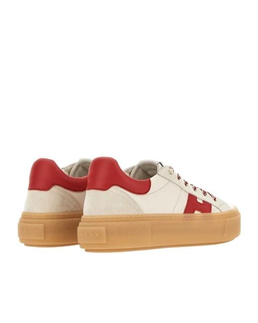 Hogan Pink Crosswind Sneakers