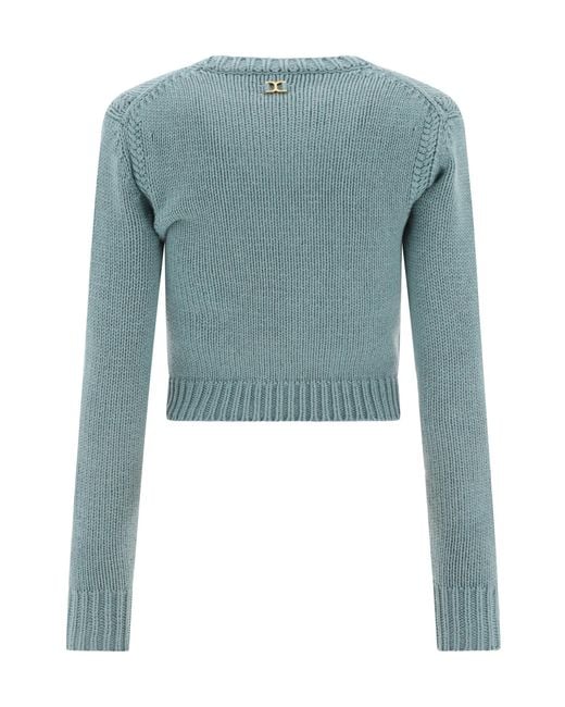 Chloé Blue Chloé Buttoned Cardigan