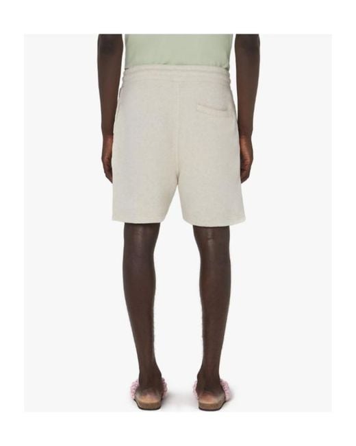 J.W. Anderson White Jw Anderson X Pol Anglada Logo Embroidered Drawstring Shorts for men