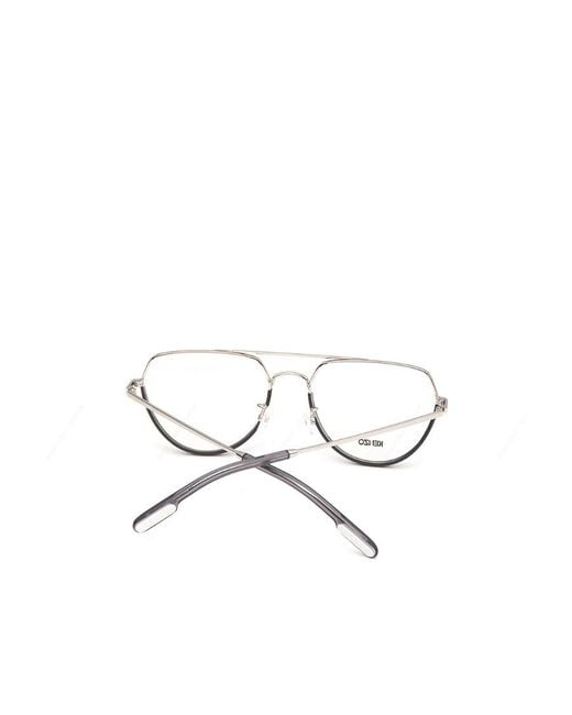 KENZO White Logo Glasses for men