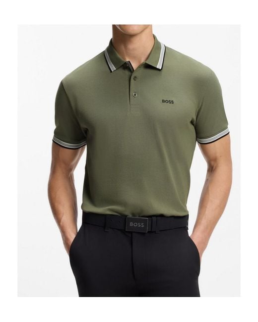 Boss Green Short-Sleeve Polo Shirt for men