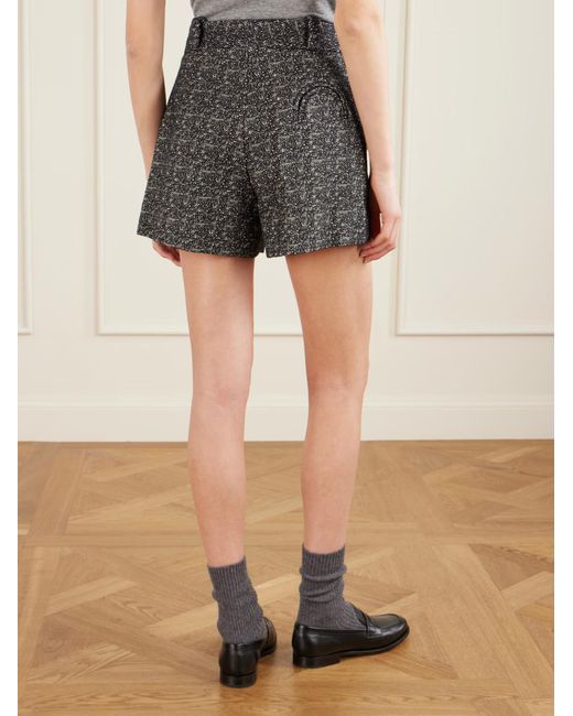 Blazé Milano Gray Antalyateke Tweed Shorts