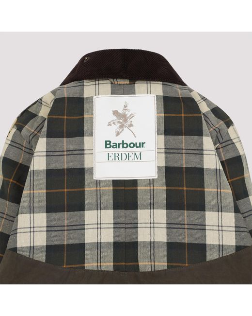 Barbour Brown Long-Sleeved Double-Sided Casual Jacket
