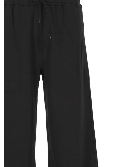K-Way Black Logo Detail Sweatpants for men