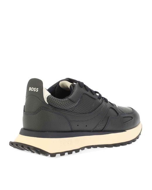 Boss Blue Retrostyle Trainers for men