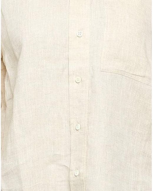 Brunello Cucinelli Natural Linen Shirts