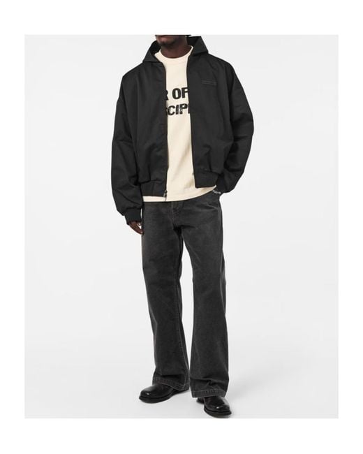 Fear Of God Gray Hoodie With Zipper Pull-Up for men