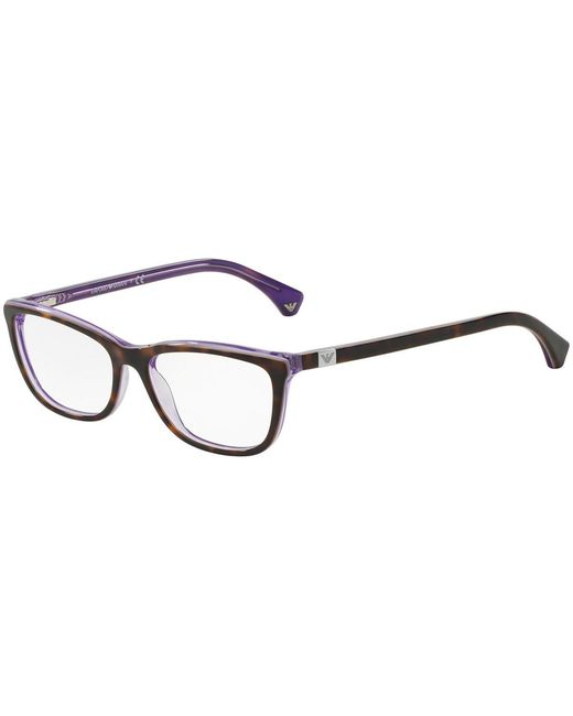 Emporio Armani White Logo Flat Mirror