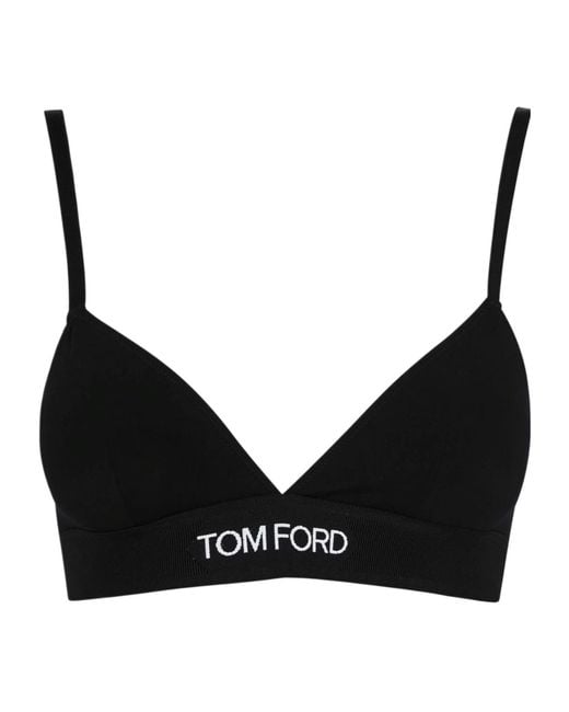 Tom Ford Black Modal Signature Bra