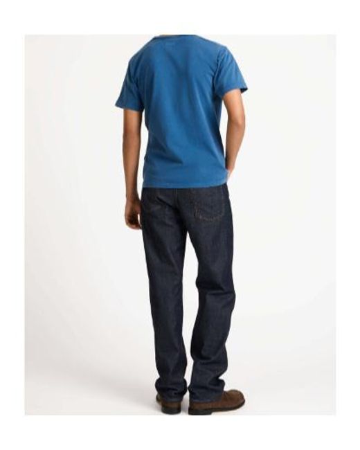 J.W. Anderson Blue Jw Anderson Short-Sleeved Crewneck T-Shirt for men