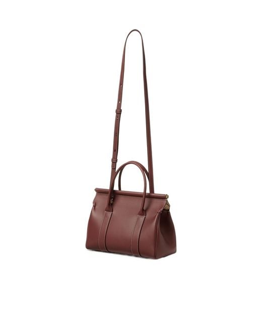 Loro Piana Red Loom L25 Shoulder Bag