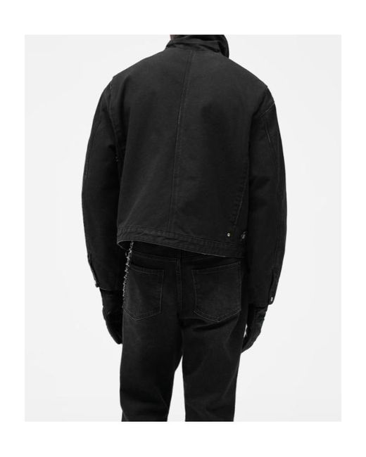 Represent Black Worker Long-Slevee Jacket for men