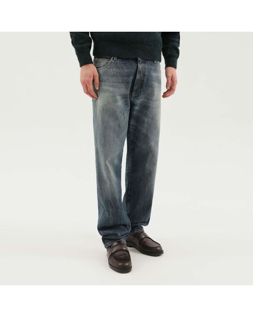 1989 STUDIO Gray Relaxed Fit Jeans for men