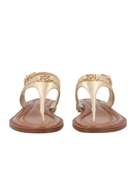 MICHAEL Michael Kors Brown Mandy Thong Sandals