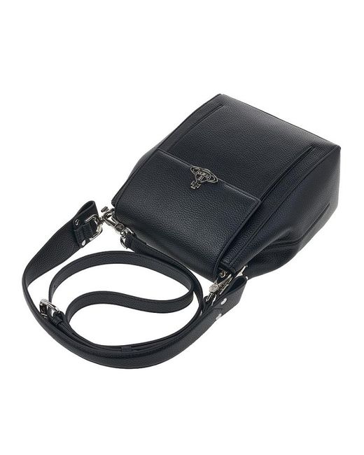 Vivienne Westwood Blue Flap Shoulder Bag
