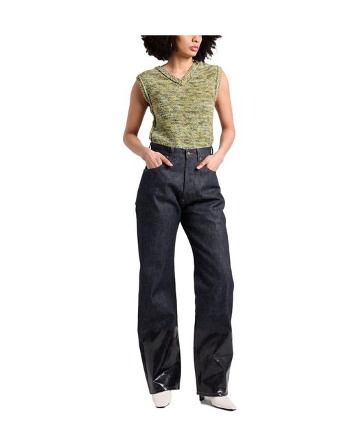 Maison Margiela Blue Denim Trousers