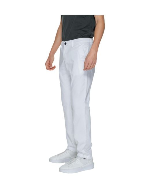 ARMANI EXCHANGE Blue Cleanfit Casual Pants for men