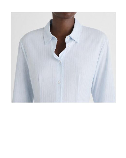 Paloma Wool Blue Collared Shirt