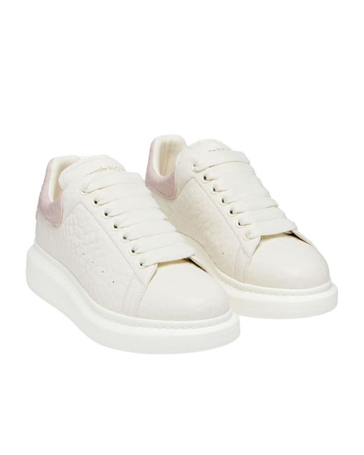 McQueen White Oversized Low-Top Sneakers