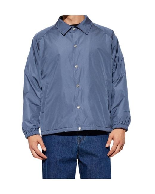 Jil Sander Blue Insulated Jacket for men
