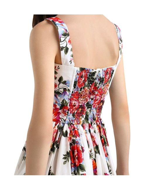 Dolce & Gabbana White Midi Dresses