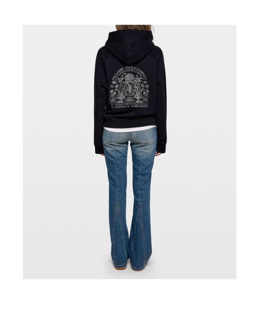 Zadig & Voltaire Blue Georgy Hoodie