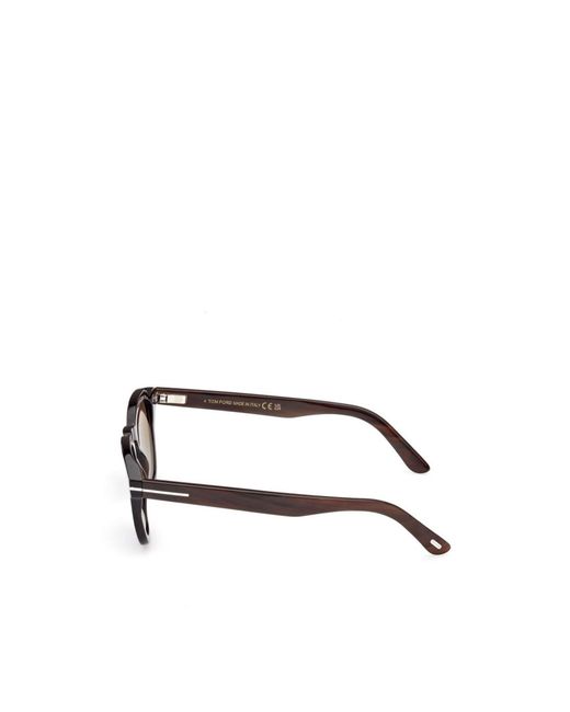 Tom Ford Metallic Square Sunglasses for men