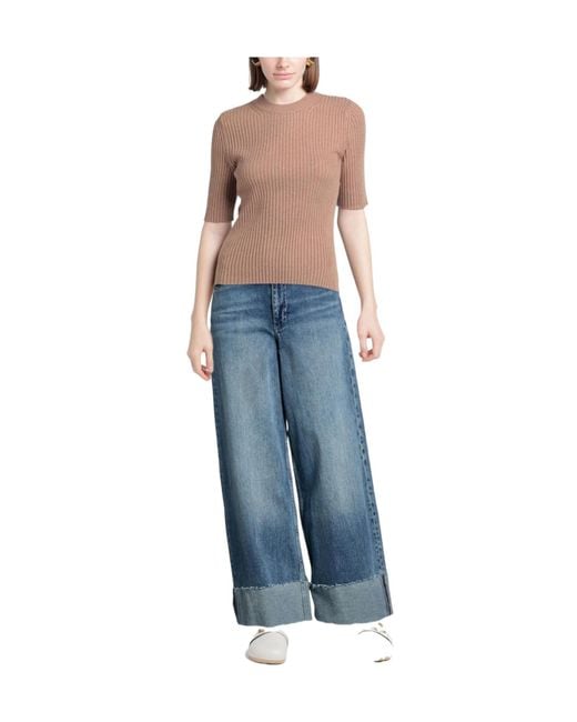 Rag & Bone Blue Plain Colour Denim Trousers