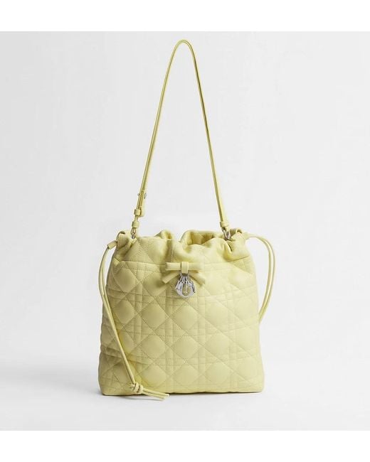 Dior Green Aable Mini Bucket Bag