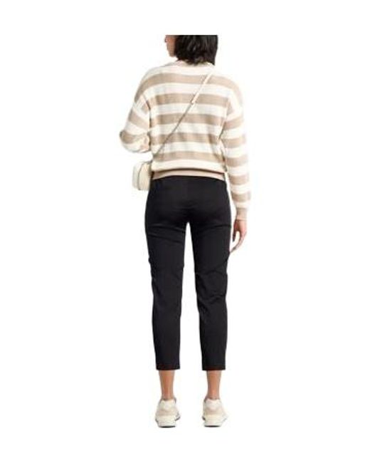 Max Mara Black Slim-Fit Straight-Leg Cropped Dress Pants