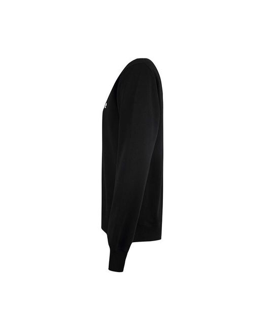 Versus  Black Logo Details Sweater for men