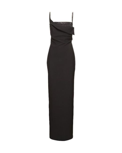 Roland Mouret Black Long Dress