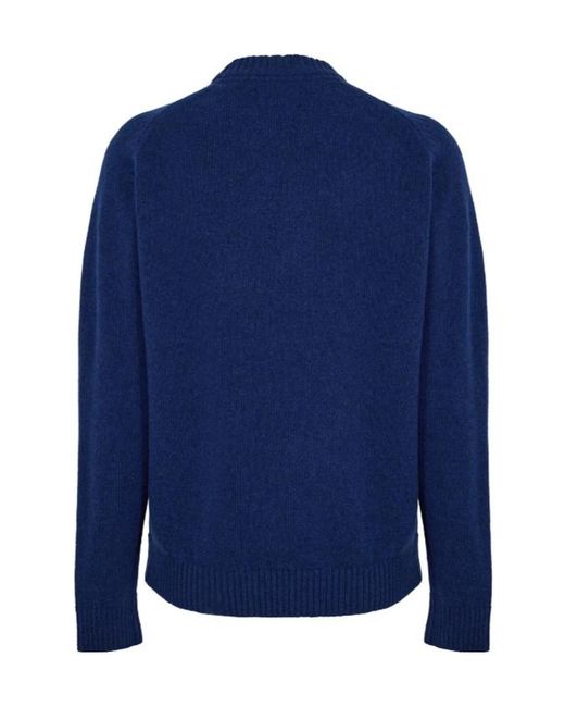 Barbour Blue Long-Sleeved Sweater for men