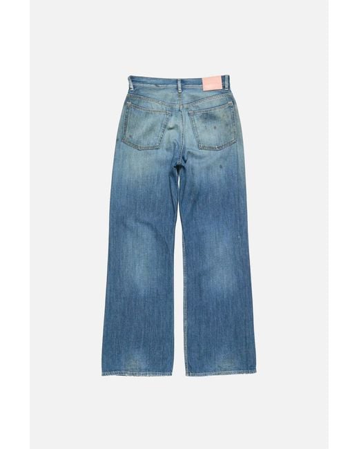 Acne Blue 2021F Regular Fit Jeans