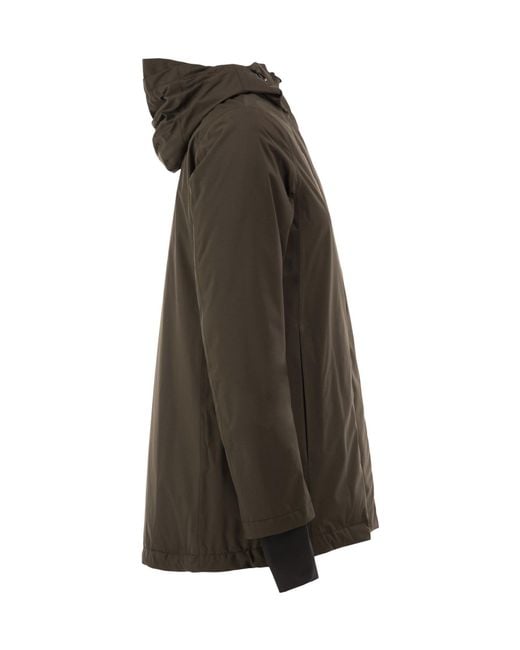 Herno Green Hooded Down Parka