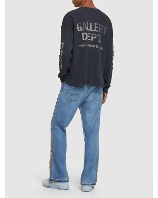 GALLERY DEPT. Blue La Rivet Flared Leg Jeans for men