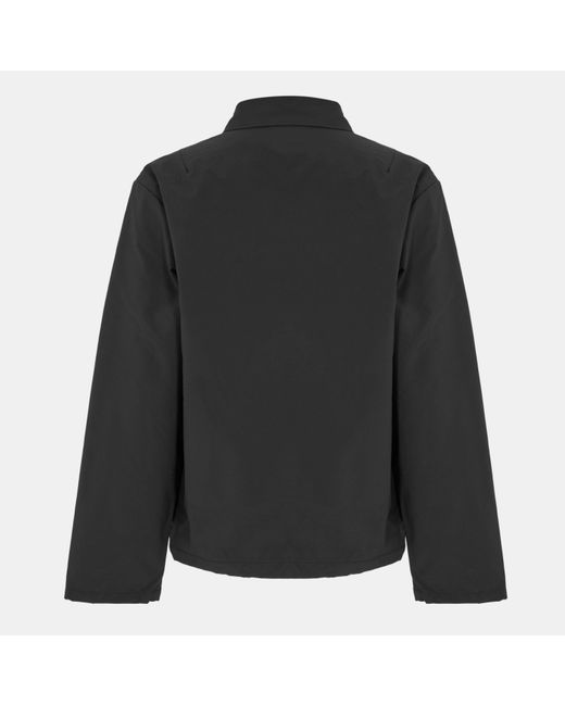 Represent Black Solid Color Casual Jacket for men
