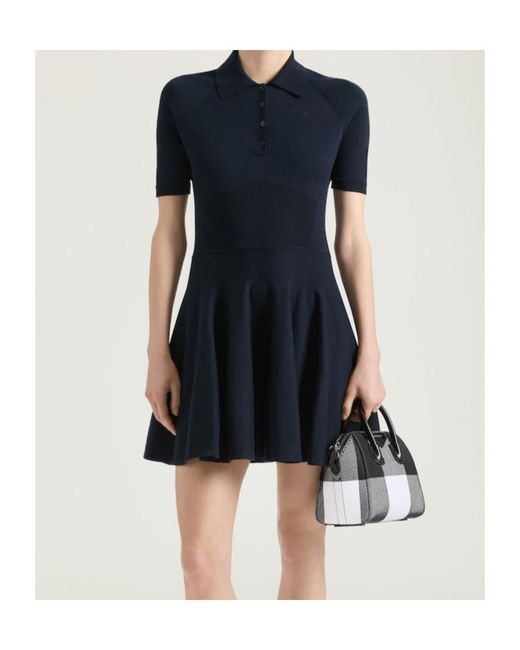 Givenchy Blue Mini Polo Dress