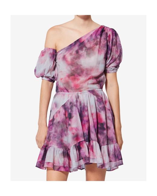 Isabel Marant Purple Vyldy Dress
