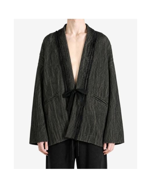 Uma Wang Black Jolla Jacket for men