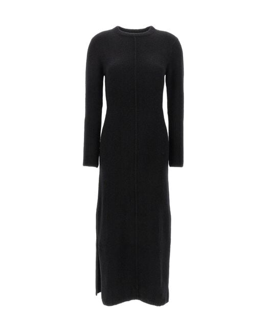 Loulou de Saison Black Bisha Knitted Dress